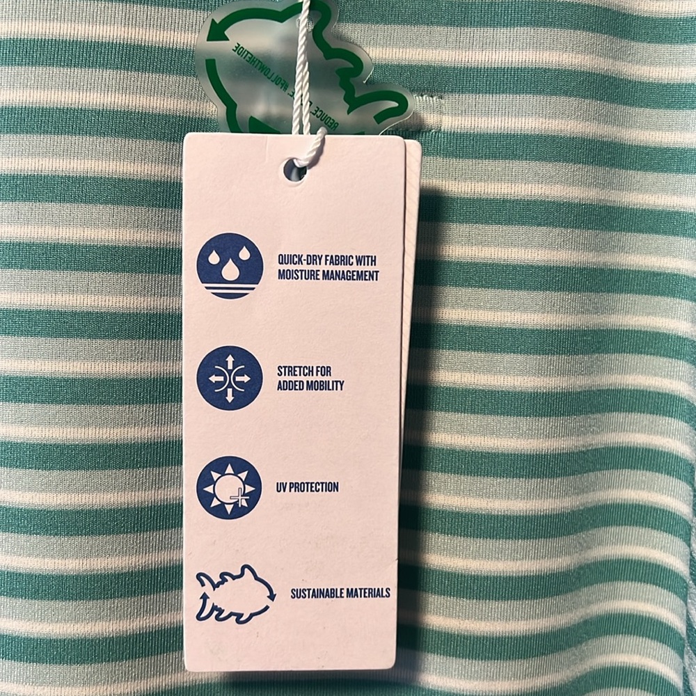 Brand New Southern Tide Quick Dry Fabric, Stretch,UV Protection Luxury Golf Polo - Picture 8 of 10